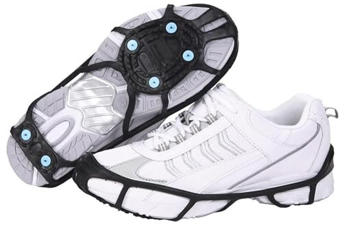 Due North Everyday G3 is- och snödragningshjälpmedel, halkskydd vintersko stövelgrepp, isgrepp – mångsidiga gummiöverskodubbar, Small/Medium, V3551270-S/M, svart