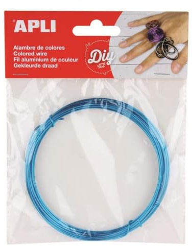 APLI 14098-Alambre azul 1,5 mm x 5 m