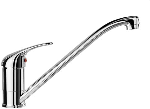 BLANCO DARAS | Küchenarmatur in chrom | Hochdruck | Rückflussverhinderer | Keramik Kartusche | Gesicherte Wasserqualität & wassersparend