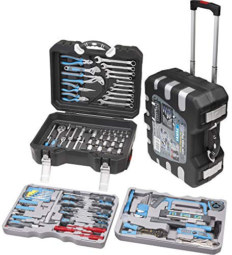 Fervi 0165 Valigetta con Utensili, Nero/Grigio