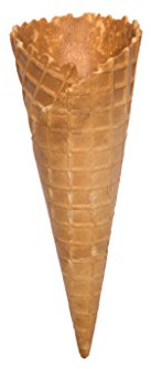 PJaspert Eiswaffeln | Eishörnchen - Dänische Hörnchen Big Fun 175x60mm (56 Stück)
