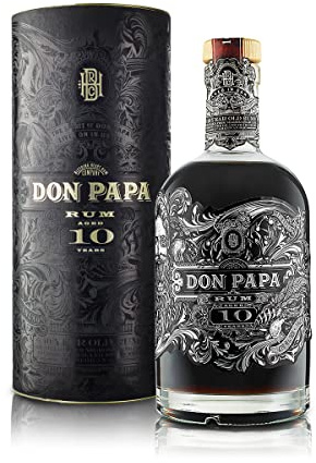 Don Papa 10 | 10 Jahre fassgelagerter Premium Rum | Limitierte Edition | 43% Vol. | 700ML