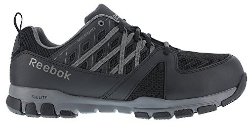 Reebok Herr Rb4040 Sublite kudde arbete atletisk legering tåskor, Svart, 44.5 EU