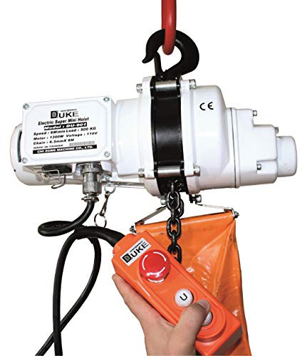 Electric Hoist 500Kg 240 Volt 3mtr - 30mtr Available (03mtr)