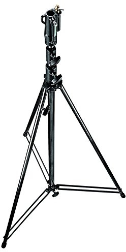 Manfrotto 111BSU tripode Negro - Trípode (25 kg, 3,8 m, Negro, 9 kg)