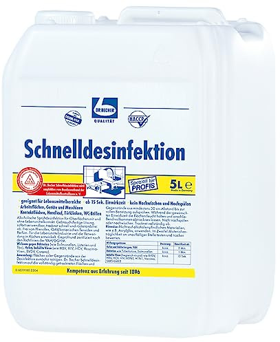 BECHER SCHNELLDESINFEKTION 5l