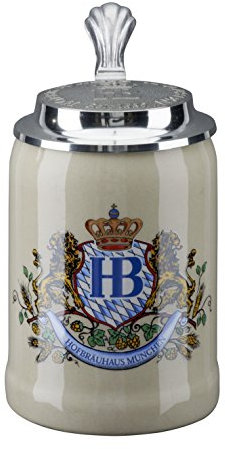 HB Hofbräuhaus München Bierkrug Hofbräuhaus München HB Krug 0,25 Liter King Werk KI 1000058