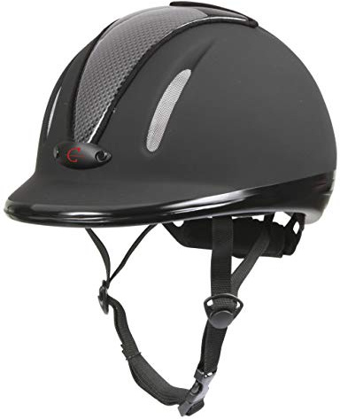 Covalliero hjälm ridhjälm Carbonic VG1 antracit, 58–61 cm
