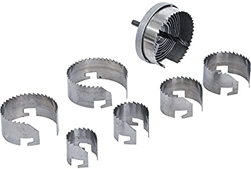 BGS Diy 3903 | Jeu de scies-cloches | Ø 26-63 mm | profondeur 25 mm | 7 pièces