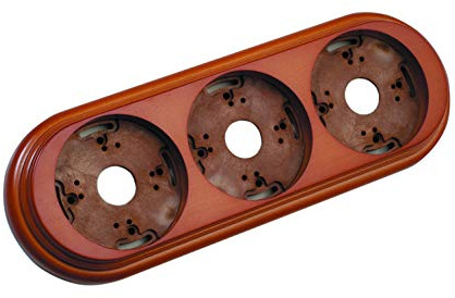 Fontini 30803212 Peana 3 Elementos, Madera de Haya Envejecida