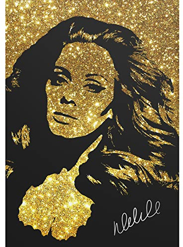 Adele Glitter Effekt Art Pre unterzeichnet Foto Poster Drucken – großartige Qualität – 30,5 x 20,3 cm (A4)