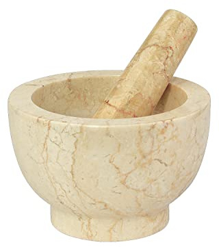 Cilio 422009 Mörser - Marmor mit Stößel