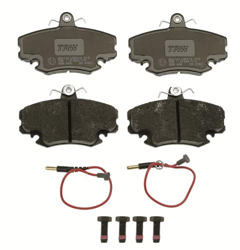 TRW GDB400 Pastiglie Freno Set di 4 para Renault Clio Mio II (BB_, CB_) 1998-2016 Assale anteriore e Altri Veicoli