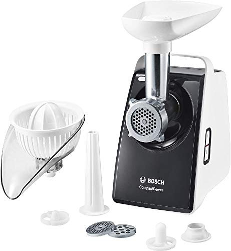 Bosch mfw3520g CompactPower picadora a carne 1600 W blanco/negro
