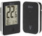 Otio Thermomètre intérieur extérieur sans fil noir - écran LCD