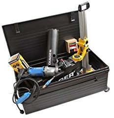 Diager 356E Set Diamant-Ausstattung 2000 W: Bati + Motor 1800 W + Aufbewahrungskoffer