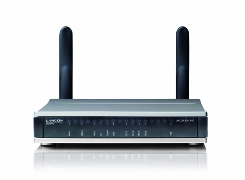 LANCOM 1781A-4G - Router VPN con módem ADSL2+ multimodo (Annex A/B/J/M, All-IP) y LTE hasta 100 Mbit/s, compatible con HSPA+, HSxPA, UMTS, EDGE, GPRS, incluye