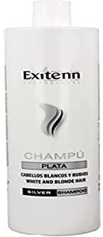 Exitenn Plata Champú, Cabellos Blancos y Rubios - 250 ml