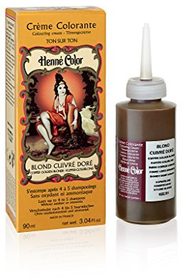 Henné Color Kupfer Goldblond Henna-Tönungscreme