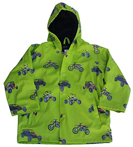 Foxfire for Kids Boys Green ATV and Motorcycle Raincoat size 3T