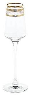 Likörglas Charisma Golden Flower Schnapsglas Aperatif 100ml klar Panto