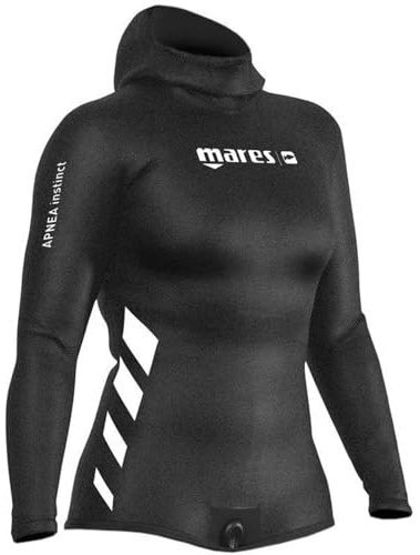 Mares Apnea Instinct 50 Jacket Donna - Giacca muta per apnea 5mm in neoprene spaccato open cell, Adulto, Donna S3