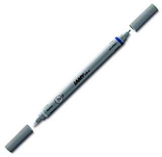 Lamy Ink Eraser and Blue Pen (Fine Tip) A