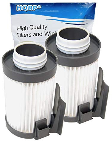 HQRP 2-Pack Washable Filter for Eureka Optima DCF-10 DCF-14 431 437 431BX 431F 437AZ 431DX 433A 431A 431AX 431AXZ 431B 433B 433BE 433BET 437AXZ Lightweight Vacuums