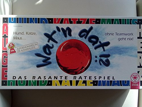 Wat`n Dat!? - Partyspiel - Geschicklichkeitsspiel - 10+ Jahre - 3 bis 8 Spieler