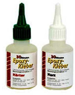 30 Minuten Epoxy Kleber Transparent 2x 50 ml