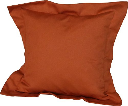 ANGERER Sofakissen orange-schwarz gestreift | Zierkissen mit Reißverschluss, Dekokissen, abziehbar & waschbar, Made in Germany