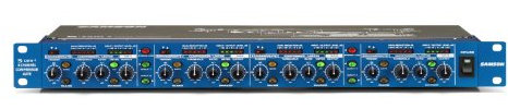Samson - S-COM 4 - Compresseur/limiter + expandeur/gate + enhanceur - 4 canaux - rack 1U