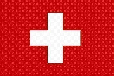 Top Qualität - Flagge SCHWEIZ Swiss Swizerland Fahne, 90 x 150 cm, EXTREM REIßFEST, Keine BILLIG-CHINAWARE, Stoffgewicht ca. 100 g/m², sehr robust, starke Messing-Ösen - umlaufend genäht, Hissflagge