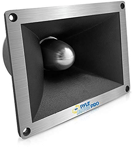 Pyle 2 Inch Car Speaker Tweeter - Heavy Duty 700 Watt High Power Super Titanium Audio Tweeter System w/ Die Cast Aluminum Frame, 2kHz-25 kHz Frequency, 112 dB, 4-8 Ohm, Crossover Capacitor PDBT78