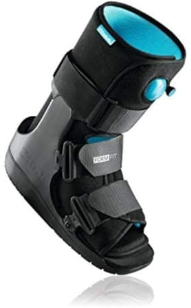 Ossur Formfit Walker Boot with Air - Medical Grade Immobilization for Strains, Sprains & Stable Fractures | Pneumatic Technology to Reduce Pain & Swelling | Breathable Material (Low Top, Large)