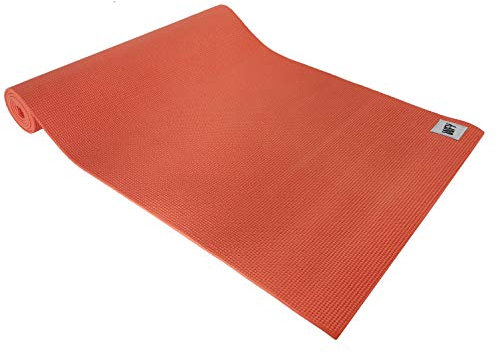 Yogamatte »Annapurna Comfort« | Sehr rutschfest aus ECO-PVC hergestellt | Angenehm bei Hautkontakt | Strapazierfähig & langlebig | 183 x 61 x 0,5 cm | Ideale Unterlage für Yoga & Pilates | Orange