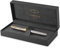 PARKER Sonnet Penna Stilografica, Acciaio Inossidabile con Finiture in Oro, Pennino Sottile, Confezione Regalo, Argento