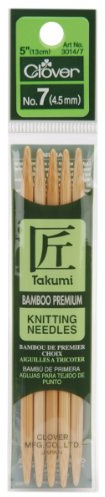 Clover Takumi 5-Inch Double Point, Size 4