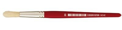 Brosses rondes N°20 - Sachet de 10