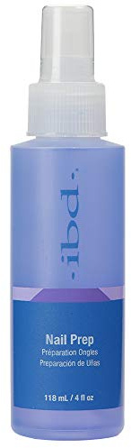 IBD Nail Prep Spray, 118 ml - MADE IN USA - Spray nettoyant premium pour les mains, les outils & les surfaces de travail - Idéal pour la manucure & la pédicure
