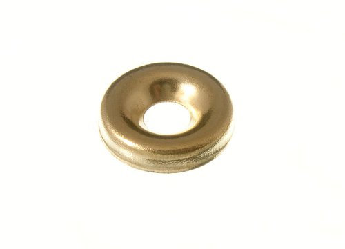 Lot de 1000 vis Surface de la Coupe de finition Rondelles n ° 6 Eb laiton plaqué