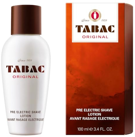 Tabac Original 10006174 Raklotion, 100 ml, Vit, Brun