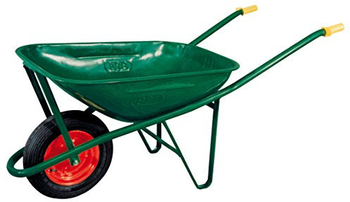 HOMEGARDEN Carriola con Ruota pneumatica e Vasca da 90 lt