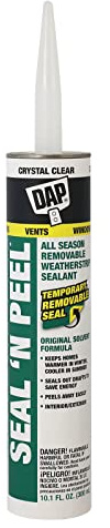 Seal 'N Peel Removable Caulk