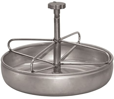 Kerbl Ferkelschale aus Edelstahl 2 l
