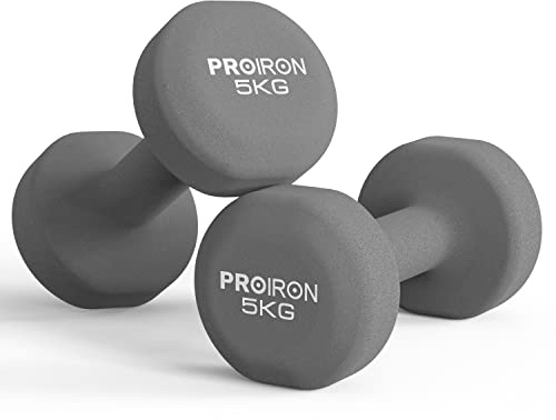 PROIRON Hanteln Neopren Kurzhanteln Frauen Hantelset Kleine Hantel Kurzhantelset (2er-Set) für Damen Gymnastik Yoga Pilates und Kinder