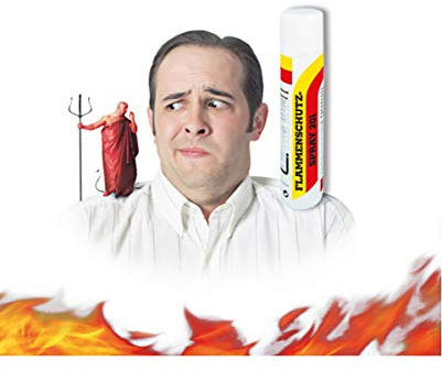 UNION SPRAY Flammenschutz Spray 201, Feuerschutz Imprägnierung, Brandschutz 400 ml Sprühdose