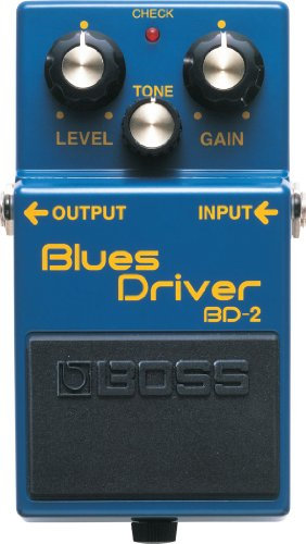 BOSS BD-2 Blues Driver | Kompaktes Overdrive-Pedal | Cremige Crunch-Sounds | Röhrenverstärker-Simulation | Schnelle Ansprache auf Picking-Dynamik und Lautstärkeänderungen | Großer Gain-Bereich