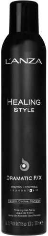 L’ANZA Healing Style Dramatic FX Laca en Spray para Pelo de Fijación Fuerte Antiencrespamiento Nutritivo con Protección UV y Efecto Belleza y Brillo, 350 ml