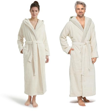 Möve Unisex - Erwachsene Wellness Bathrobe Xl Koupelna Home-bed-and, Nature, XL EU